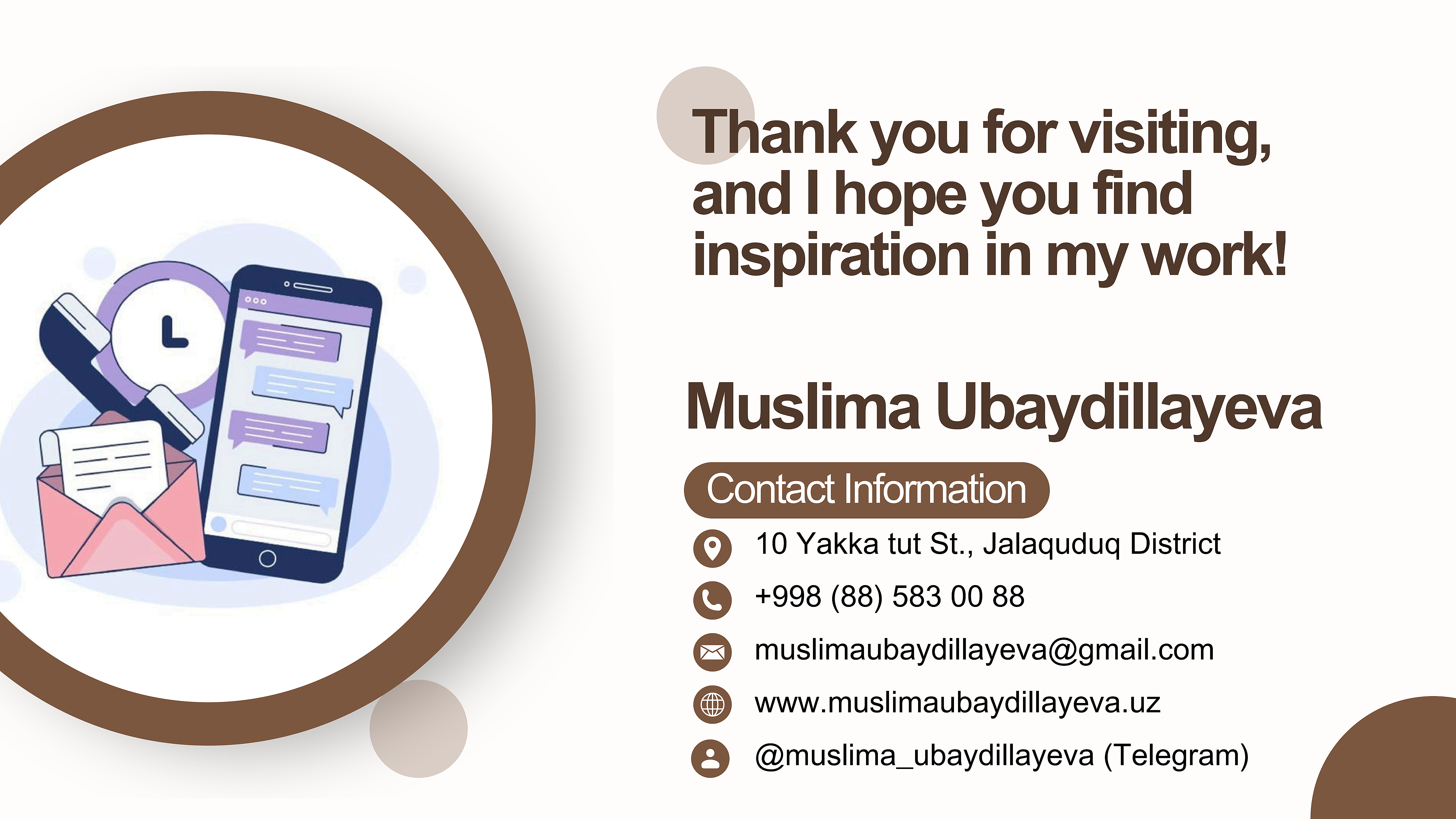 Contact information